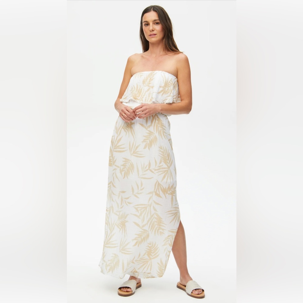 MICHAEL STARS NWOT TARA GAUZE MAXI DRESS